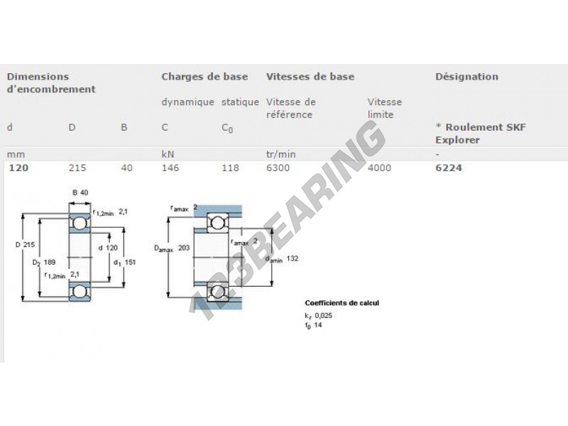 Details about / Skf W18